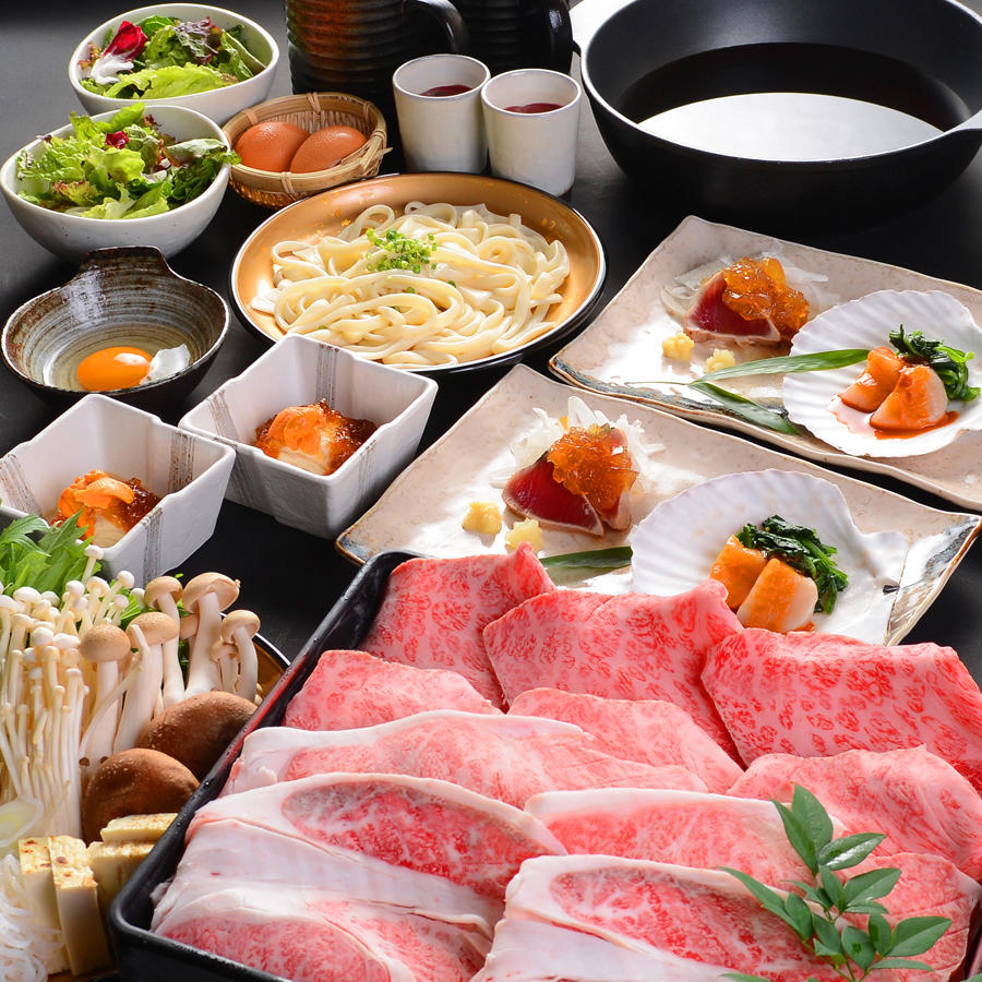神戸牛3種部位食べ比べコース